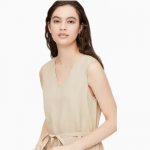 Sleeve Silk Midi Dress