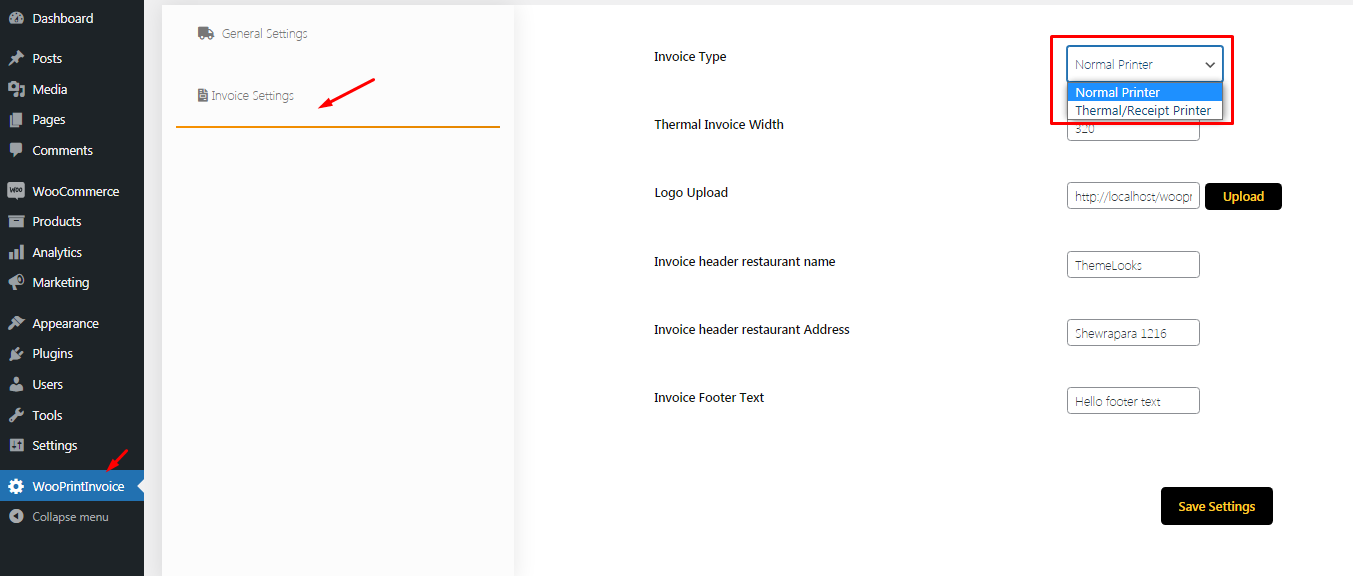 how-to-set-printer-type-wooprintinvoice